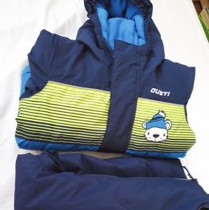 Kids set winter Jackets and snowpans